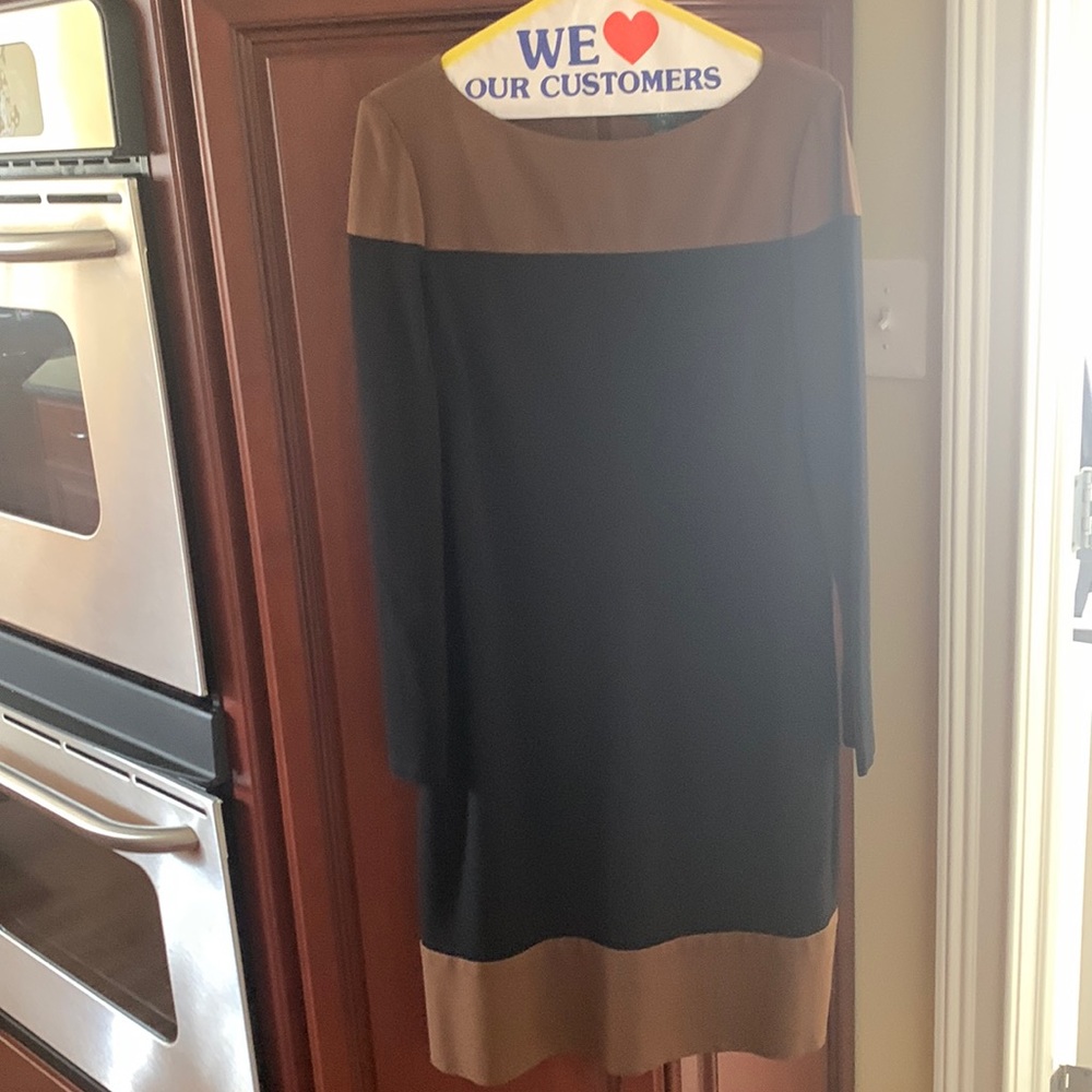 Women’s Lauren color block dress